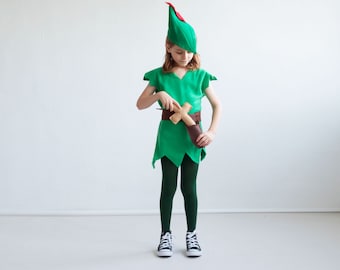 Peter Pan Costume, Toddler Unisex Costume