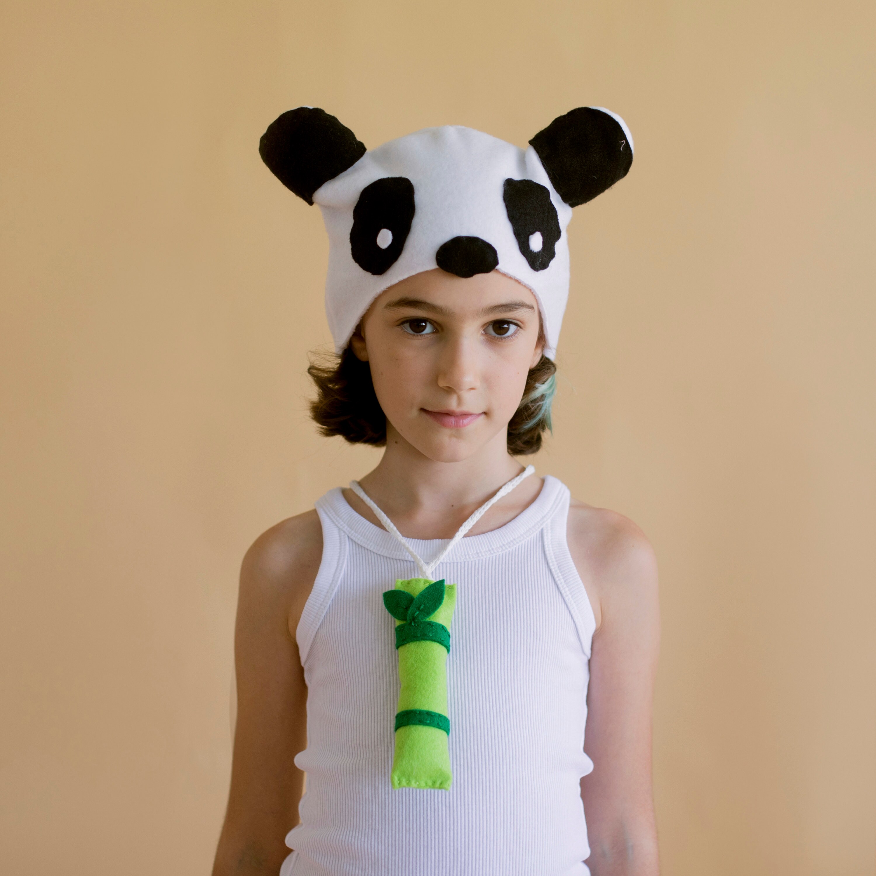 Kid's Panda Kostuum DIY Kit - Nederland
