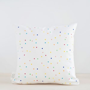 SALE!! Kids Throw Pillow, Colorful Pillows, Polka Dots Pillow Cover, Modern Minimalist Cushion Decorative, Kids Decor, Nursery Decor