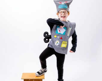 Soft Robot Costume For Kids