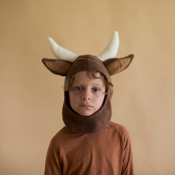 Cute & Comfortable Bull Hat For Kids (And Kids At Heart)