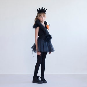 Black Swan Costume For Halloween, Toddler Girls Costume
