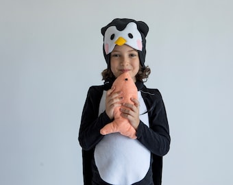 Costume de pingouin doux pour Halloween