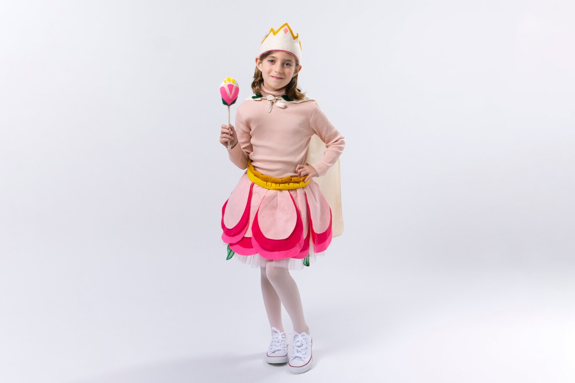 Queen Of Flowers Costume For Kids Etsy