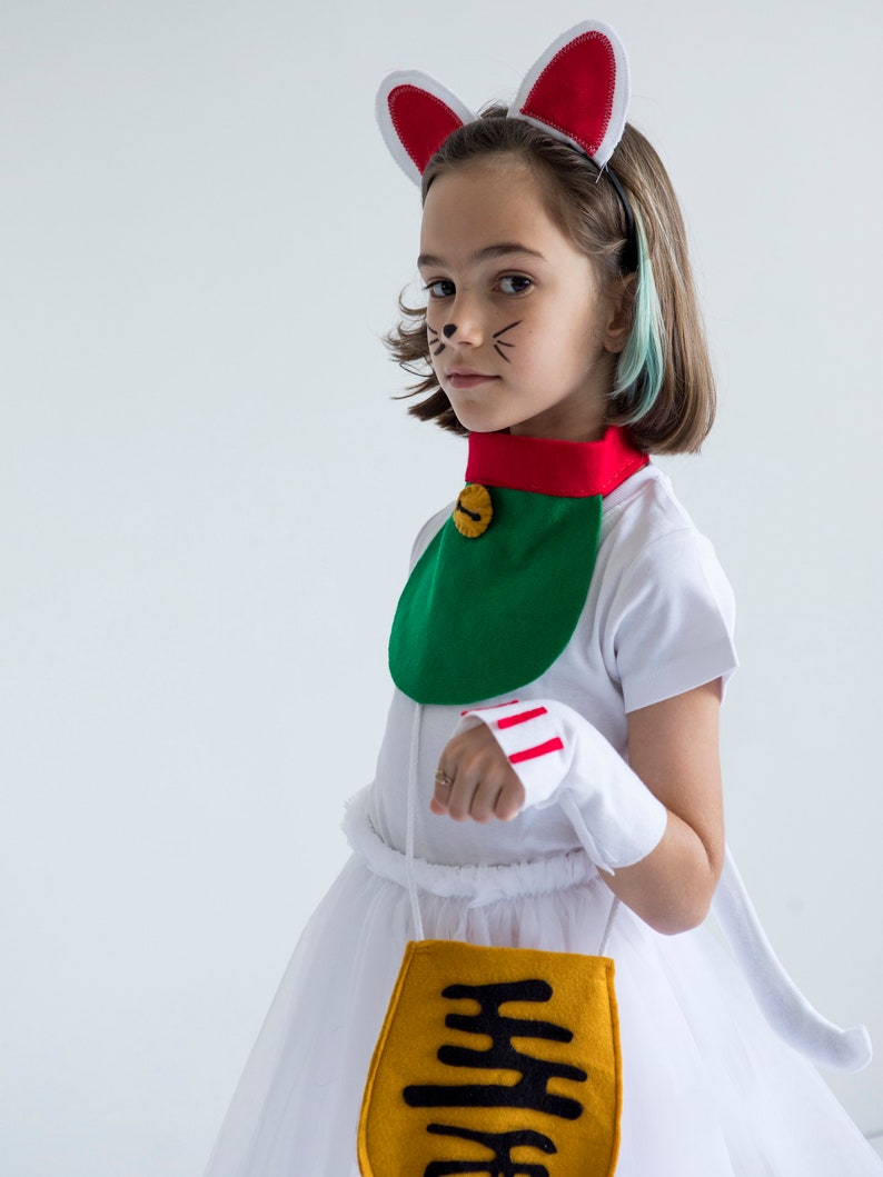 Lucky Cat Costume For Kids image 4
