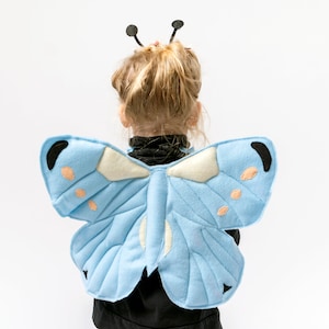 Blue Butterfly Wings For kids, Halloween Costume