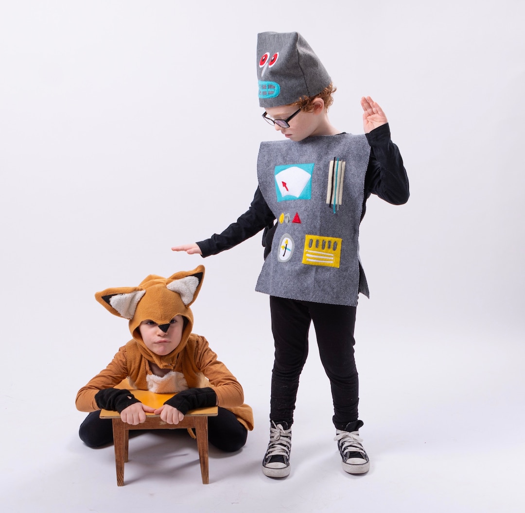 Carta Vestito Carnevale Robot Fai Da Te Riciclo Creativo Maschere