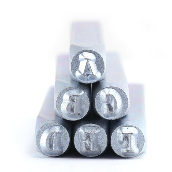 Steel Letter Stamps - Jewelry Making Supplies, Punches, Stamps, Metal  Stamps, Jewelry Making Supplies, Jewelers Tools, Rosenthal