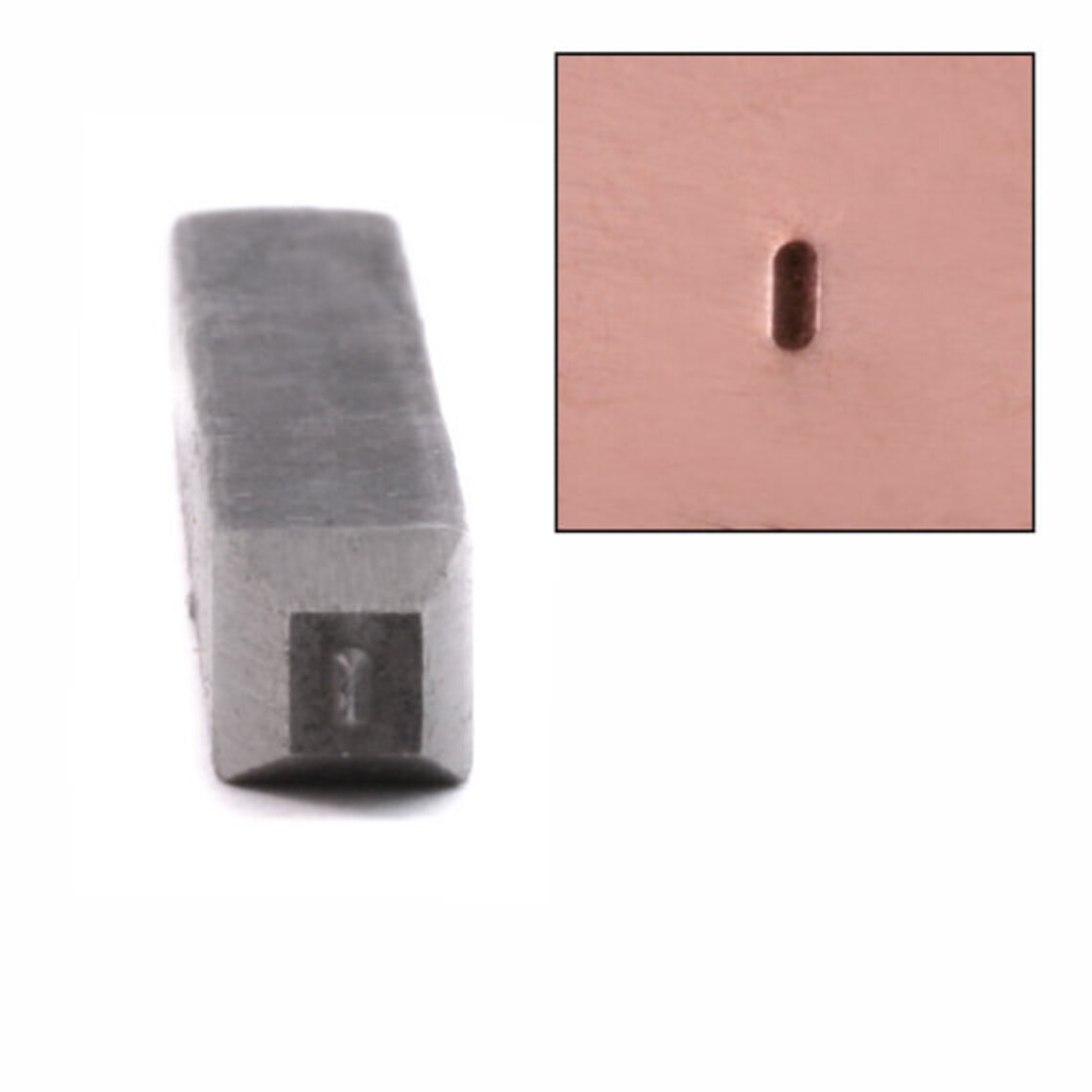 Dash Metal Design Stamp / Punctuation / Line 1/16 Metal Etsy