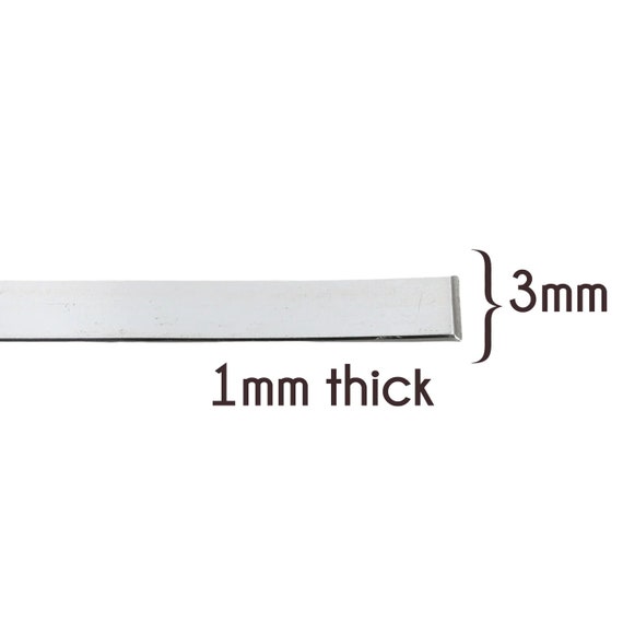 1-Inch-Flat Wire Single 15 Ft Roll 1 Inch Wide (Silver)