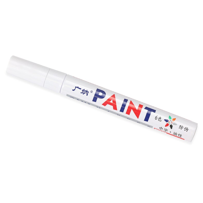 White ink permanent marker Clearance