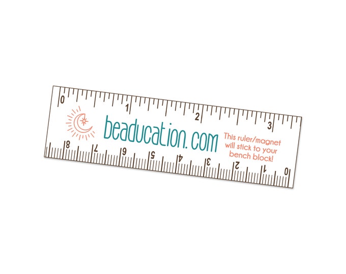 Magnetic Ruler, Bench Block Ruler, Choice of 3.25