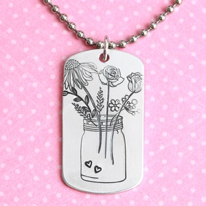 Echinacea Flower Metal Design Stamp 10.5mm - Beaducation Metal Stamping Punch Tools and Supplies for Hand Stamped DIY Jewelry Making (DS730) image 3