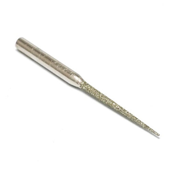 Small Diamond Coated Tapered Bead Reaming Tip - Beaducation Metal Stamping Punch Tools and Supplies for DIY Jewelry Making (REP010)