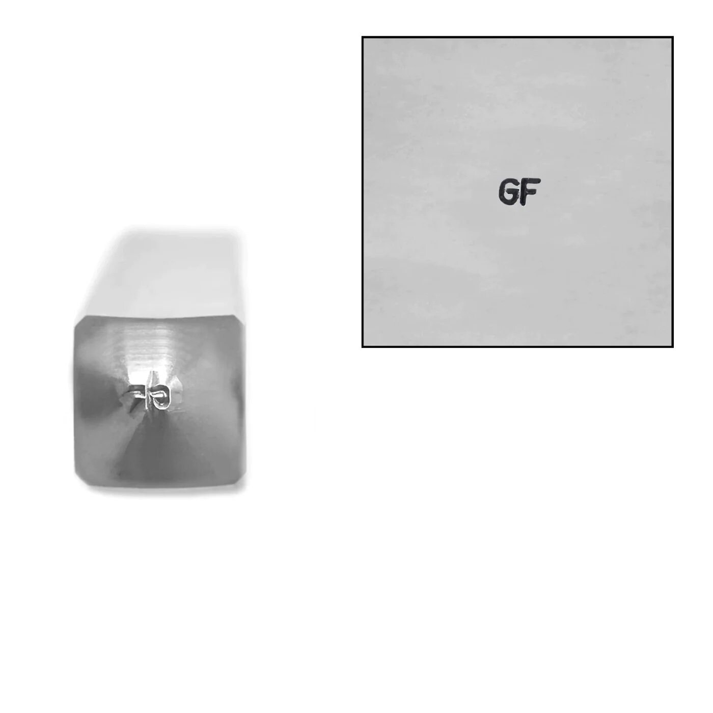 Signature Stamp 38mm x 38mm(1.5 inch). Metal Clay Discount Supply
