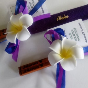 Personalized Koa Wood Chopsticks / Engraved with your name or message / Hawaiian Wood Chopsticks / HANDMADE IN HAWAII