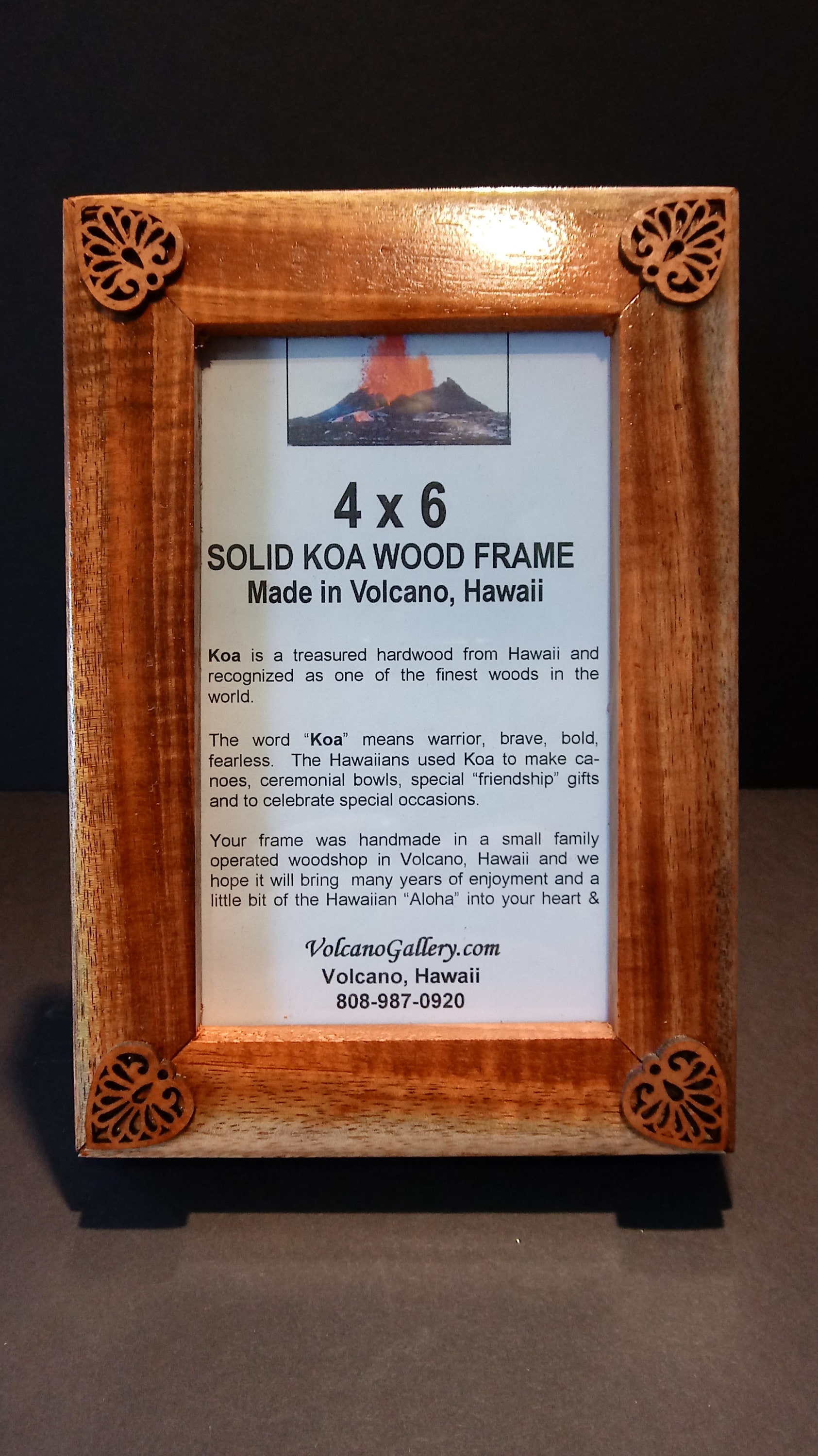 Hawaiian Koa Wood Frames