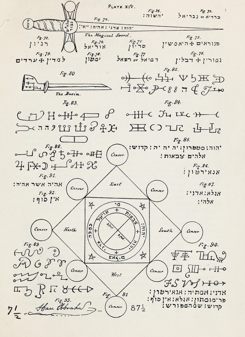 The Greater Key of Solomon FULL BOOK 1914 edition old magic Grimoire symbol sigil magic book spell book PDF Download image 5