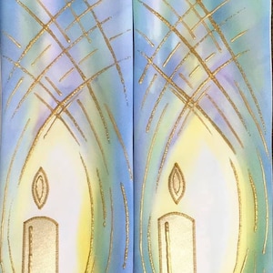 Wasser- und Kerzenstola