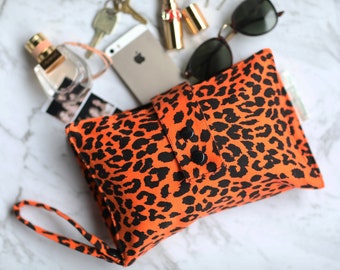 Mandarin Panthera Nappy Wallet Accessory Clutch Nappy Bag mum accessories baby bag