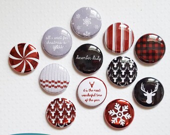 Badge 1 "- December 2017 Daily (Design by KareenBH)