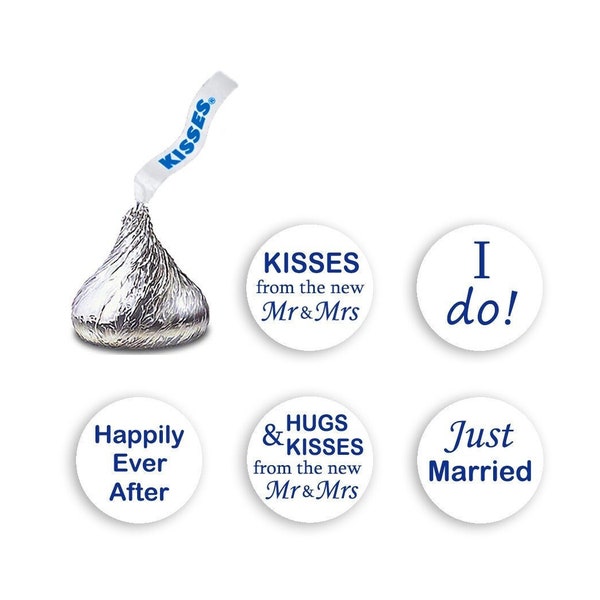 Hershey Kiss Labels - Etsy