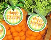 INSTANT DOWNLOAD / Happy Easter Gift Tags / Easter Treats for Kids / Classroom Party Favor