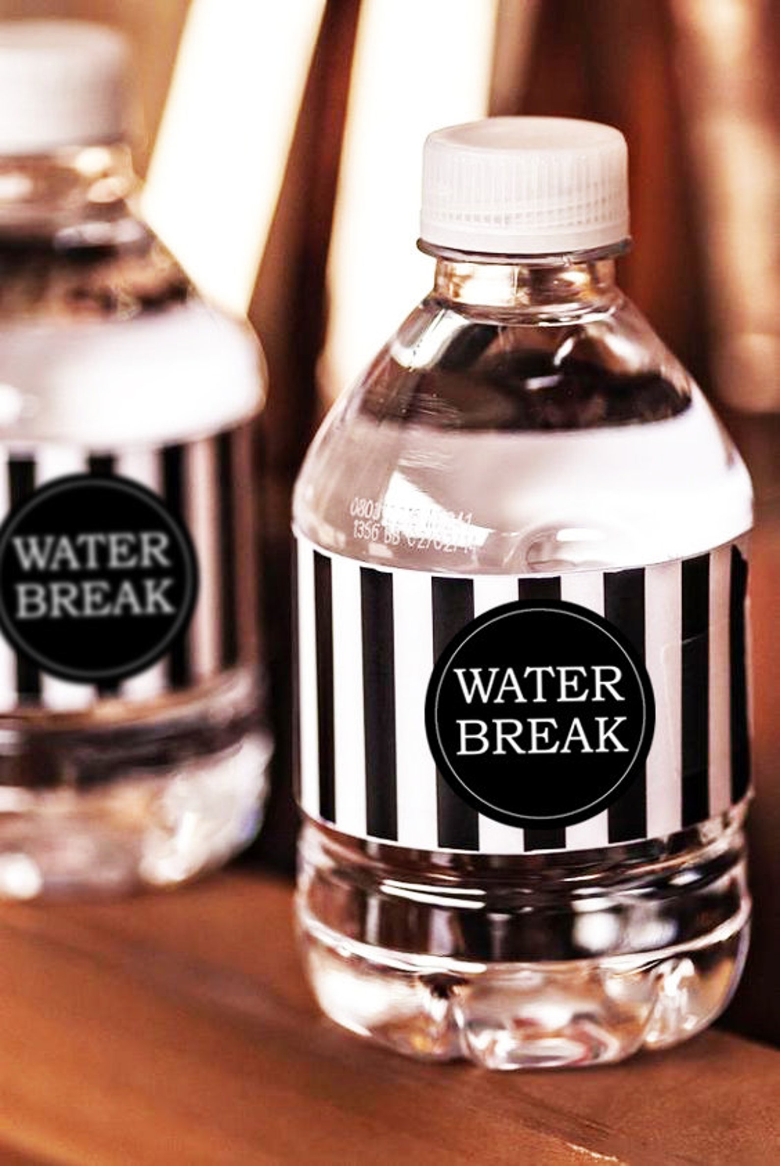 Referee Label Printable Referee Water Bottle Label / Sports Drink Label / - Etsy