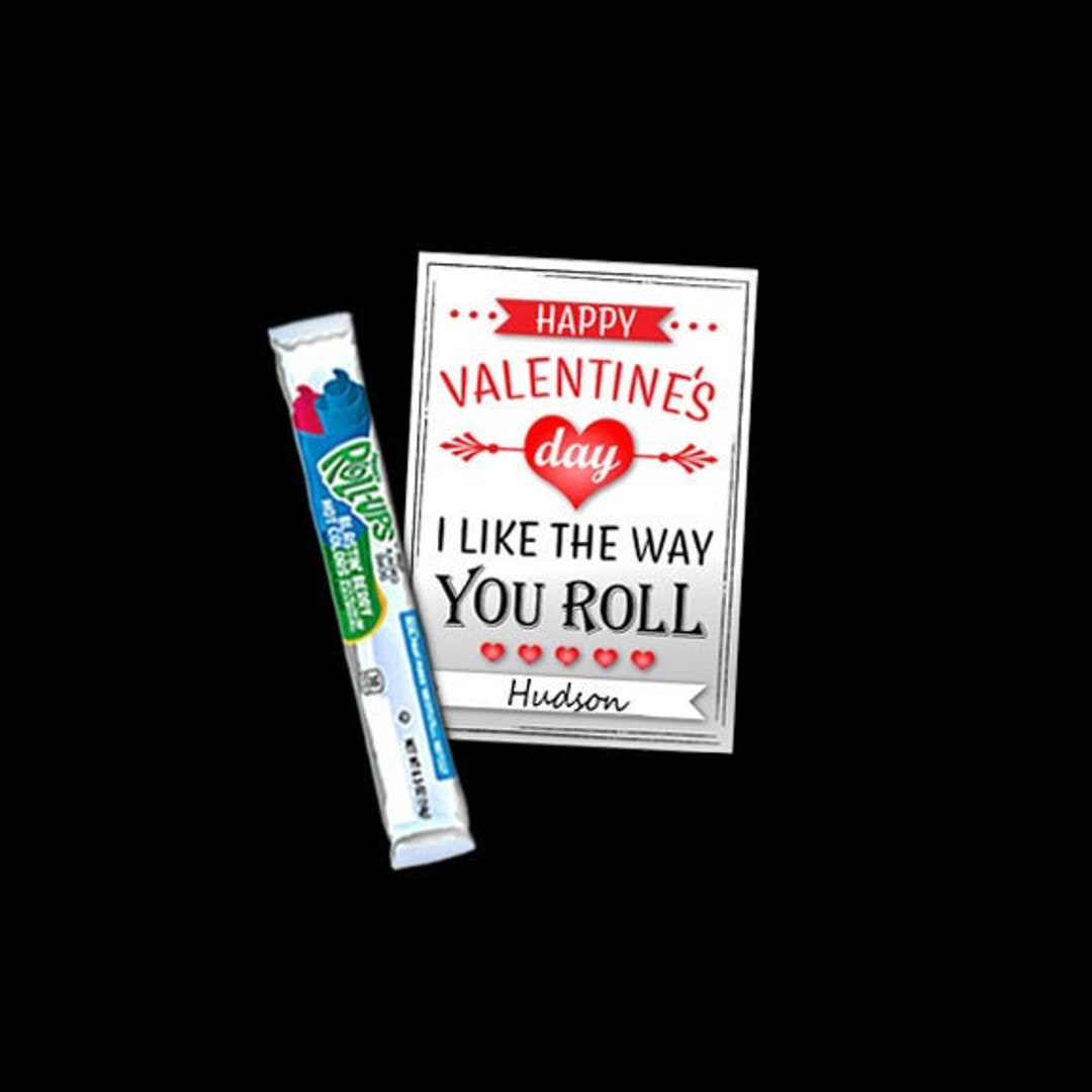 Fruit Roll-up Valentine's Exchange Cards / Printable - Etsy