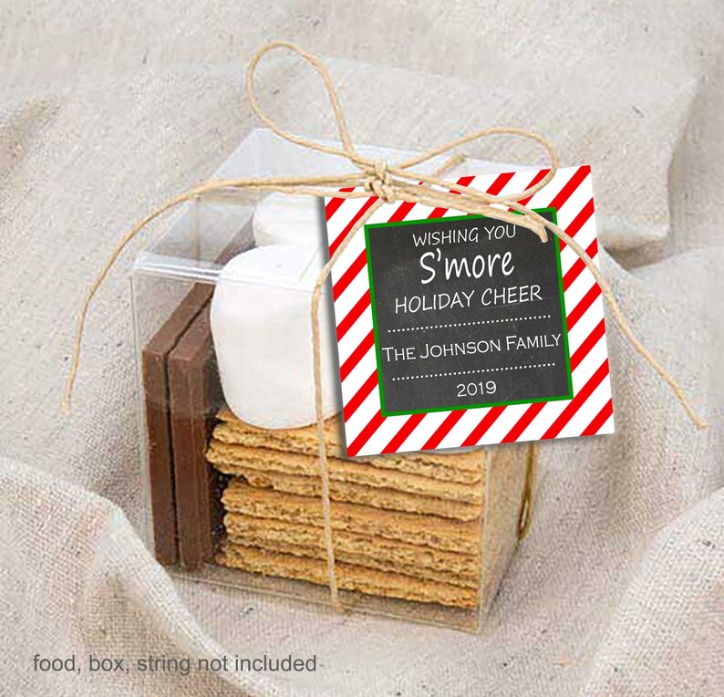 S'MORES KIT TAG Printable Smores Kit Labels Holiday | Etsy