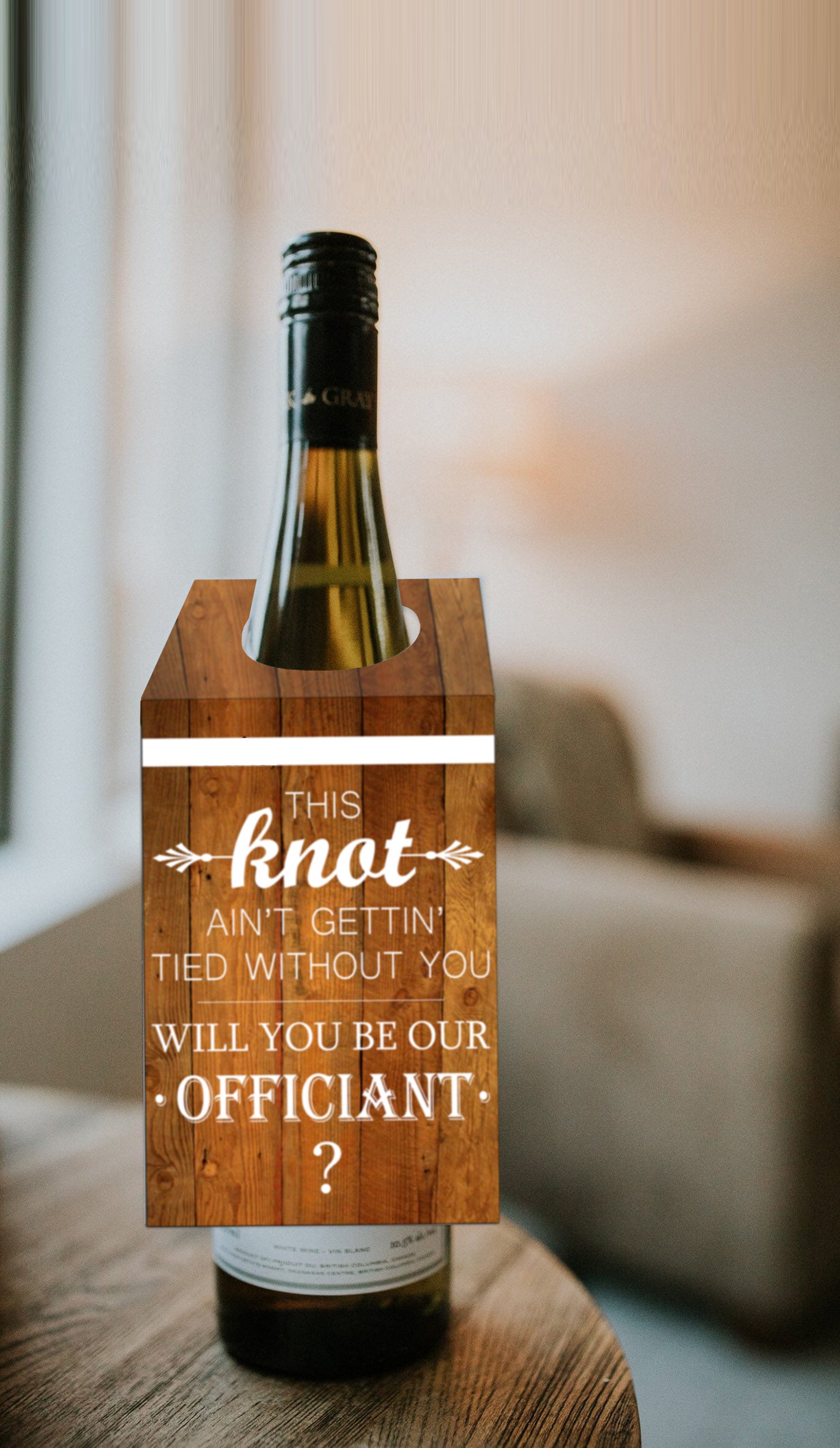 Officiant Gift Tag / Ask Officiant / Will You Be Our - Etsy Australia