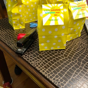 Sending Sunshine, Box of Sunshine, Printable Gift Tag, Friend Gift, Teacher Appreciation Gift, Scatter Sunshine, Instant Download image 6