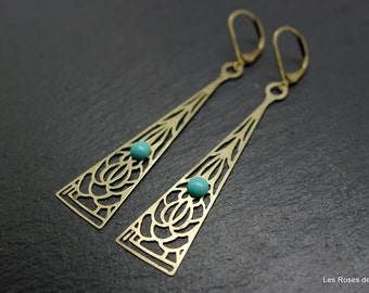 Arthemis, art deco earrings art deco earrings