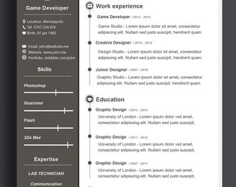 Custom resume