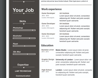 Custom resume writing words
