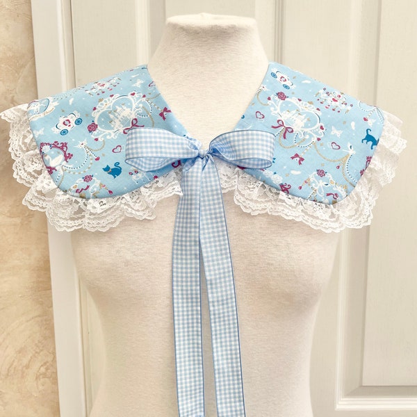 Adult Size Fairy Tale Themed Oversized Peter Pan Collar