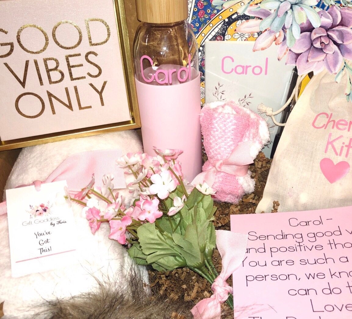 Breast Cancer, Breast Cancer Gift, Chemotherapy Care Kit, Breast Cancer