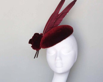 winter wedding hats and fascinators