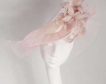 Blush Pink Fascinator