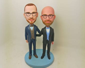 Gay Wedding Cake Topper Personalized Gay Wedding Cake Topper Gay Male Cake Topper Gay Male Wedding Gift Gay Wedding Cake Topper Gay Topper