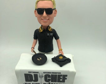 Personalized DJ Bobble Head Personalized Dj Boyfriend Gift Dj Boyfriend Custom DJ Bobble Head Boyfriend Gift DJ Boyfriend Birthday Gift