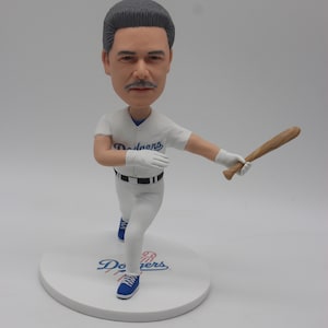 LA Dodgers Custom Bobble Head Personalized Dodgers Bobble Head Dodgers Birthday GIft Dodgers Husband Dodgers Boyfriend Dodgers Son Bday Gift