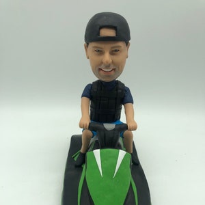 Jet Ski BommelKopf Jet Ski Freund Geschenk Personalisiert BommelKopf Freund Geburtstag Tortenspitze Personalisiert Freund Geschenk Jet Ski Custom Geschenk