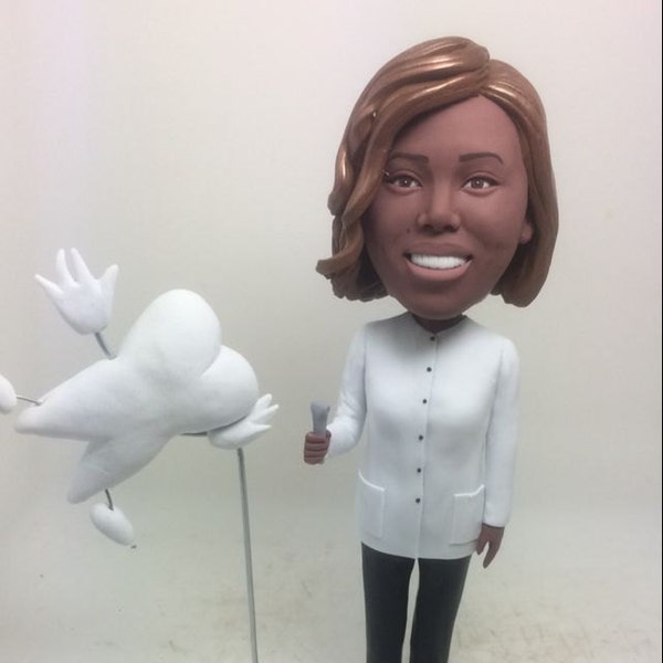 Female Dentist Figurines Etsy