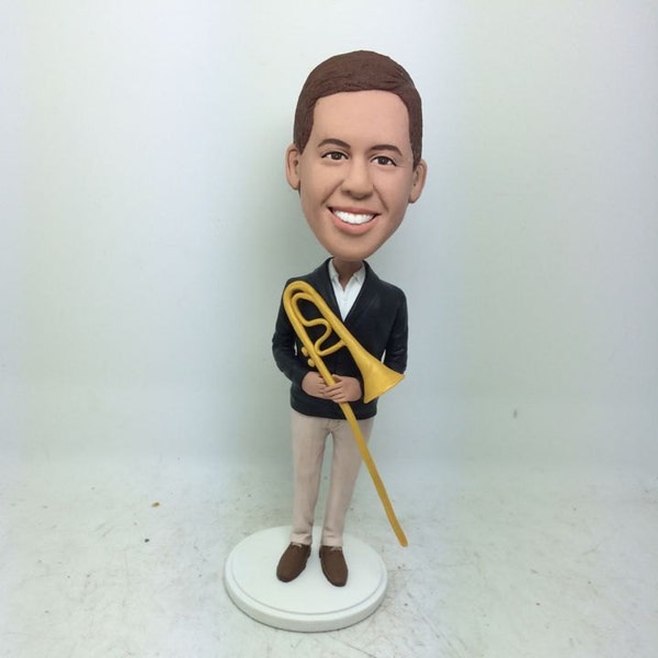 Trombone Player Etsy