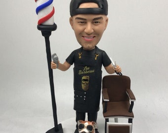 Barber Bobble Head Barber Boyfriend Gift Barber Gift Barber Father Gift Barber Husband Gift Boyfriend Birthday Gift Barber Gift Barber BF