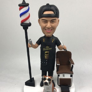 Barber Bobble Head Barber Boyfriend Gift Barber Gift Barber Father Gift Barber Husband Gift Boyfriend Birthday Gift Barber Gift Barber BF