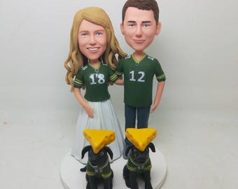 packers cake topper etsy