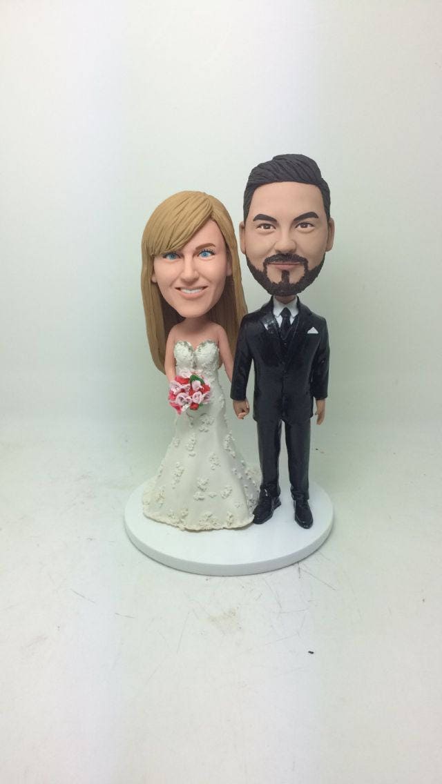 Aazon.co: Custo Bobblehead Wedding Gifts For Couples Personalized