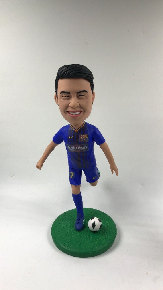 Soccer Bobble Head Personalized Soccer Cake Topper Soccer Personalized Gift Soccer Boyfriend Gift Soccer Christmas Gift Soccer Birthday Gift